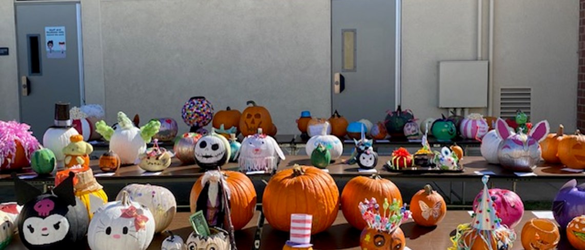 Thanks for Participating Marshall Pumpkin Decoration Contest