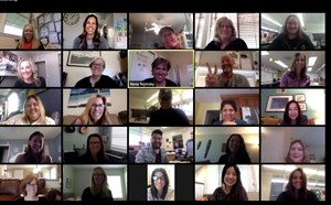 Marshall Staff in Zoom Meeting - article thumnail image