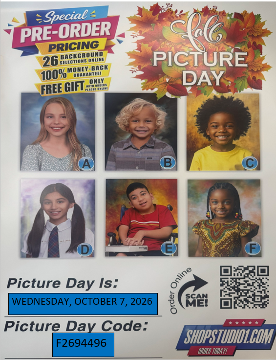 Picture Day October 7th - article thumnail image